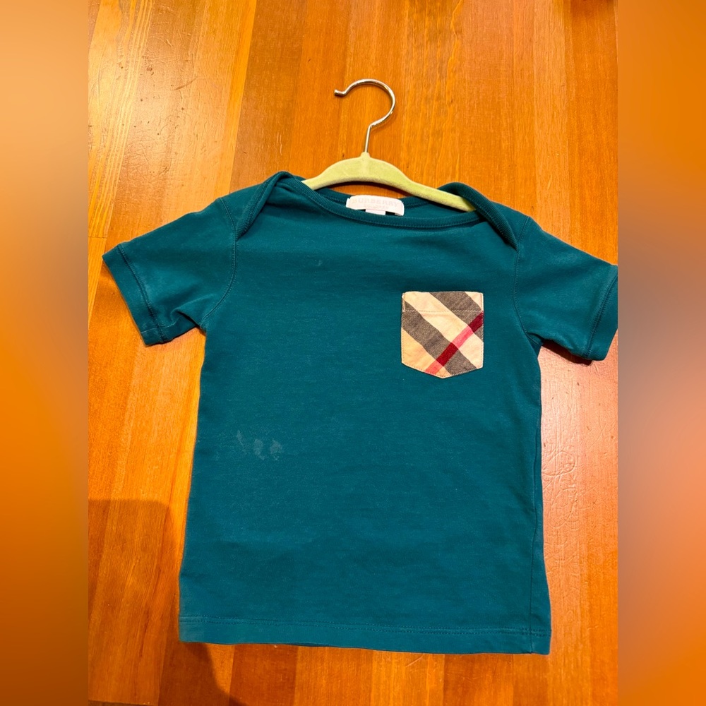 Authentic Burberry baby shirt 2T
